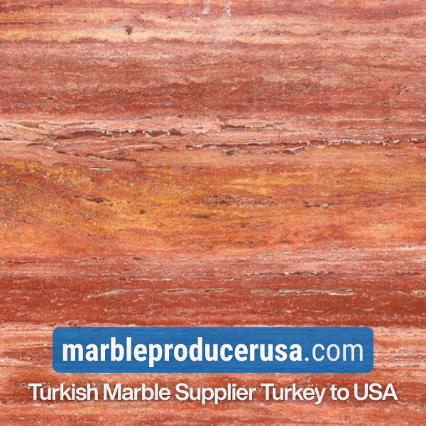 Turkish Red Travertine